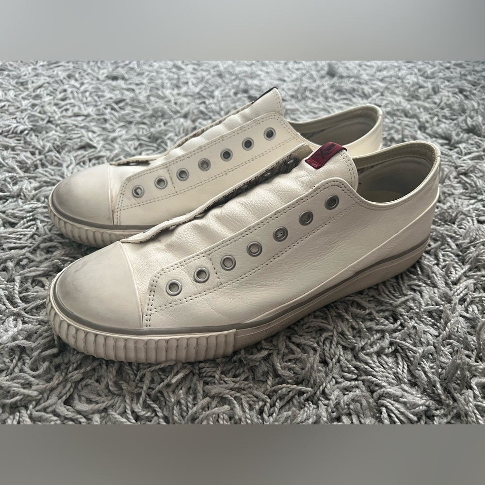 Converse John Varvatos Bootleg Low Top Sneakers White Leather